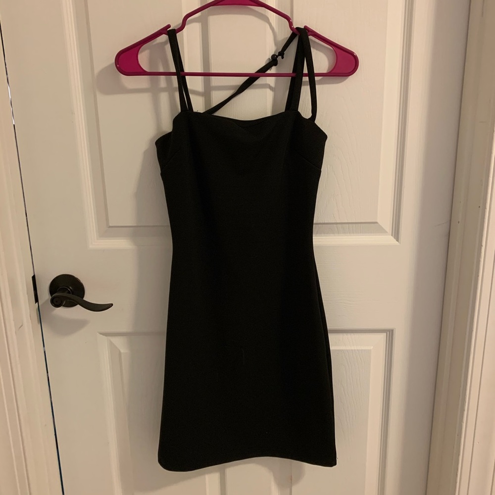 Black Strappy Dress